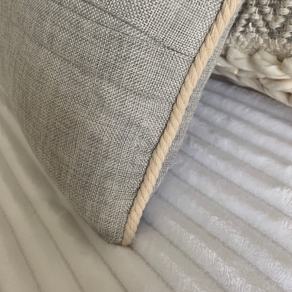 3 Neutral Accent Pillows - Picture 2 of 11